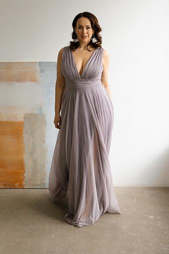 Вечернее платье большого размера #1416