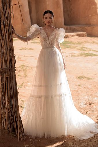 Свадебное платье в стиле бохо, рустик #2621