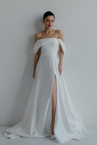 Свадебное платье в стиле минимализм #3534