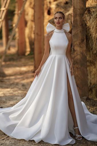 Свадебное платье с открытой спиной #5179