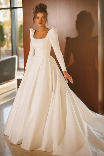 Свадебное платье цвета «айвори» #5238