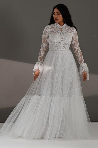 Свадебное платье в стиле бохо, рустик #2818