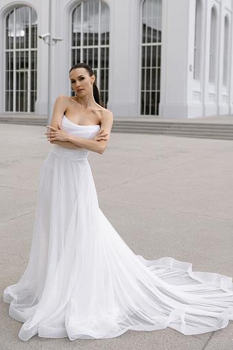 Свадебное платье пышное и блестящее #9609