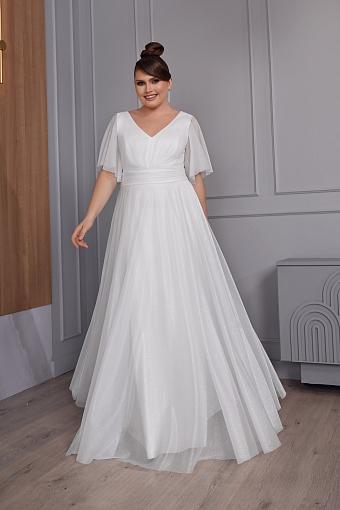 Свадебное платье греческого стиля для беременной невесты #2664