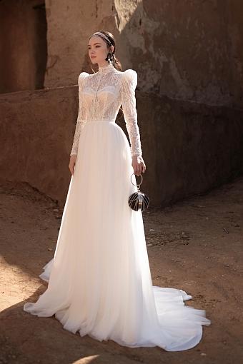 Пышное кружевное свадебное платье #2611