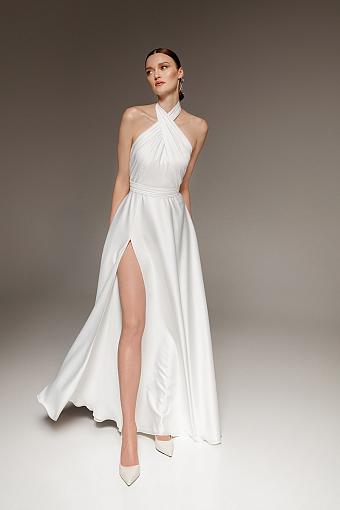 Свадебное платье с открытой спиной #1633