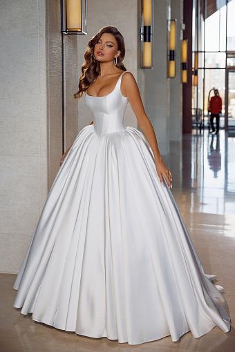 Свадебное платье цвета «айвори» #5234