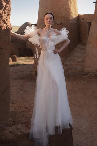 Пышное кружевное свадебное платье #2623