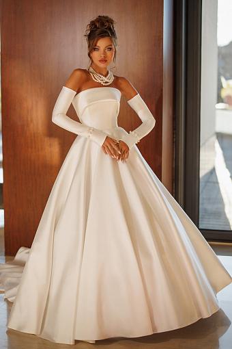 Свадебное платье в стиле минимализм #5235
