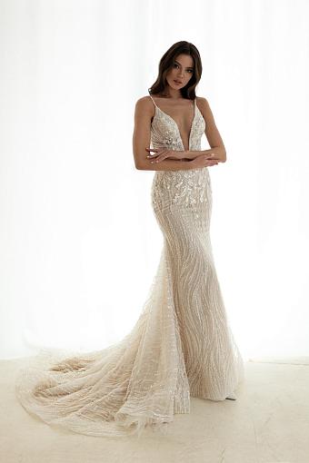 Свадебное платье рыбка (русалка) со шлейфом #7508