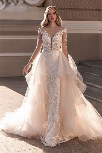 Кружевное свадебное платье рыбка (русалка) #3066