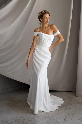 Свадебное платье цвета «айвори» #7535