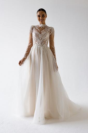 Пышное кружевное свадебное платье #1981
