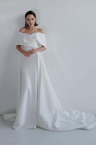 Свадебное платье рыбка (русалка) со шлейфом #2062