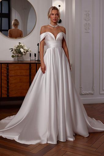 Свадебное платье в стиле минимализм #3546