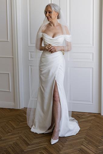 Свадебное платье в стиле минимализм #9690