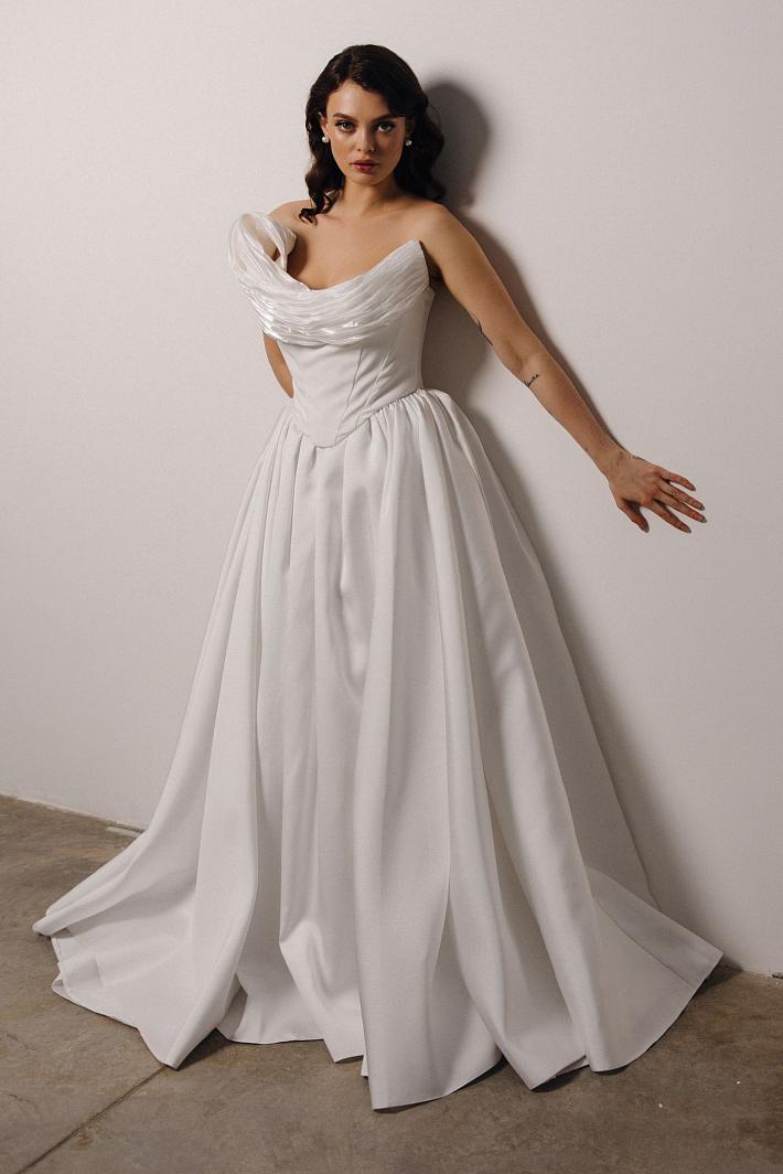 Дорогое элитное свадебное платье #8703/5234