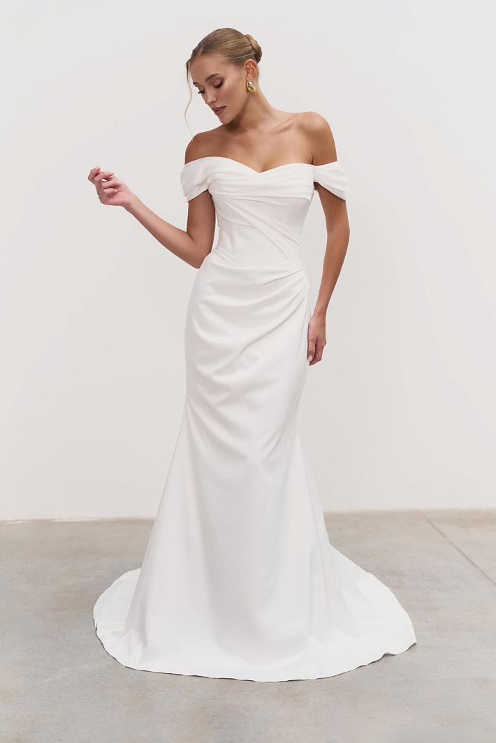 Свадебное платье рыбка #9787