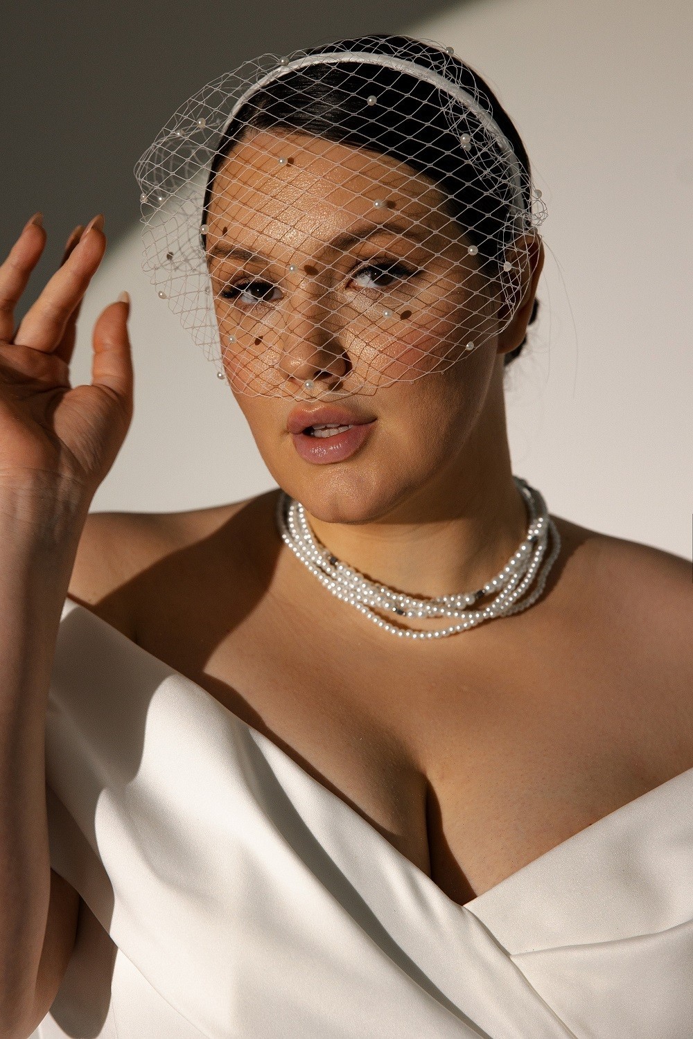 Украшения headband-with-a-veil