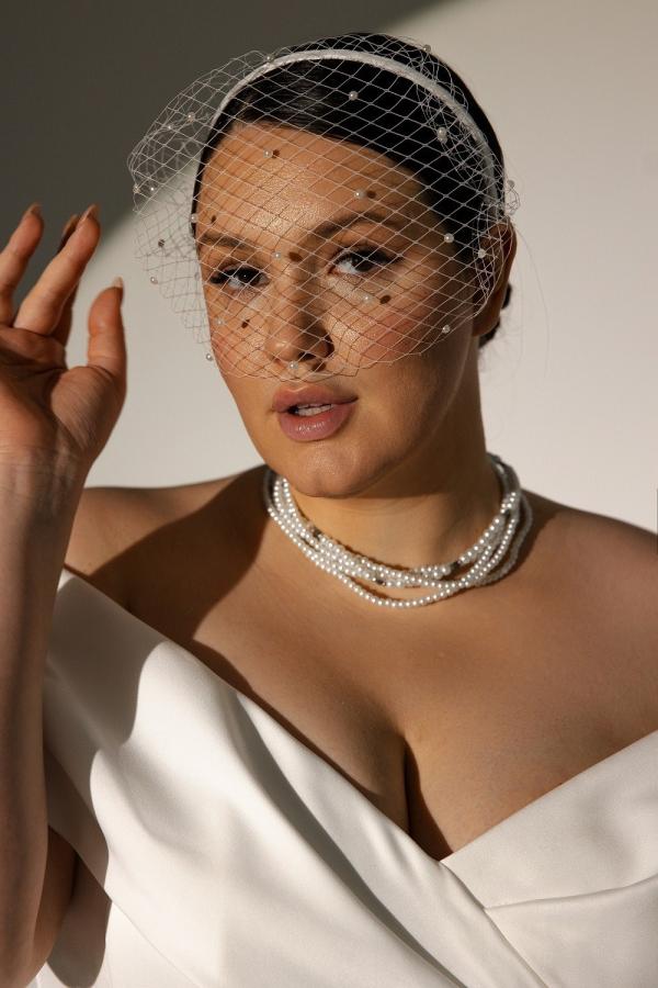 Украшения headband-with-a-veil