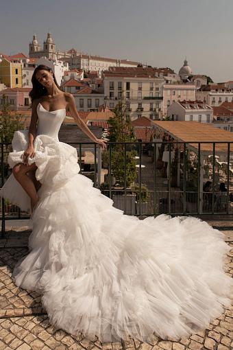 Короткое свадебное платье #8723