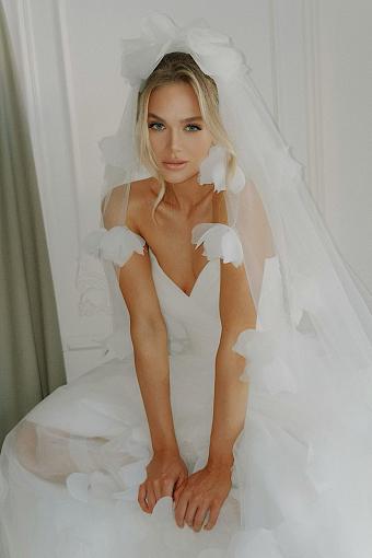 Свадебная фата #F/8116