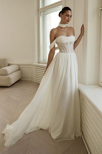 Свадебное платье в стиле ампир #3677