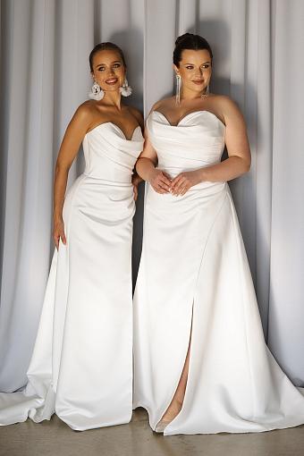 Свадебные платья с корсетом #5202