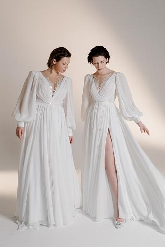 Белое свадебное платье #3503