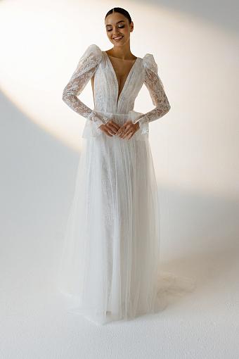 Белое свадебное платье #2702