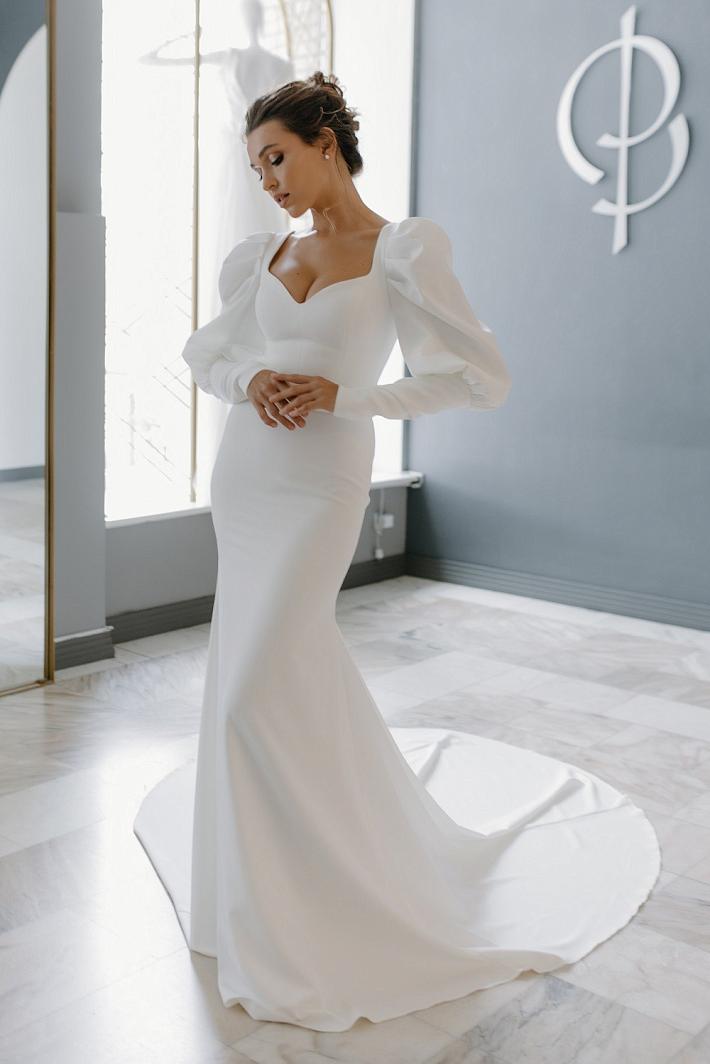 Недорогое свадебное платье #5149