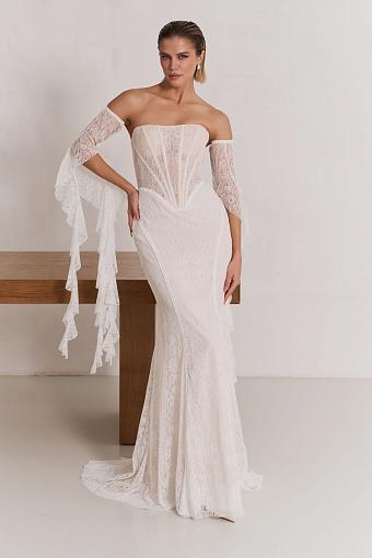 Свадебное платье в стиле бохо, рустик #2889