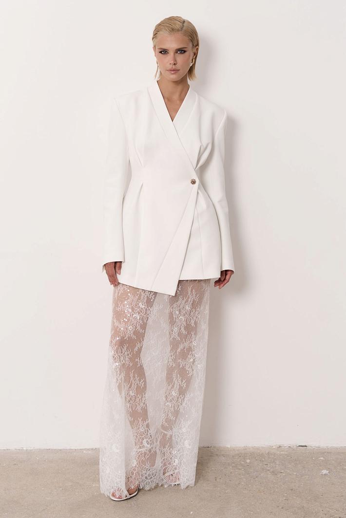 Короткое свадебное платье #2435