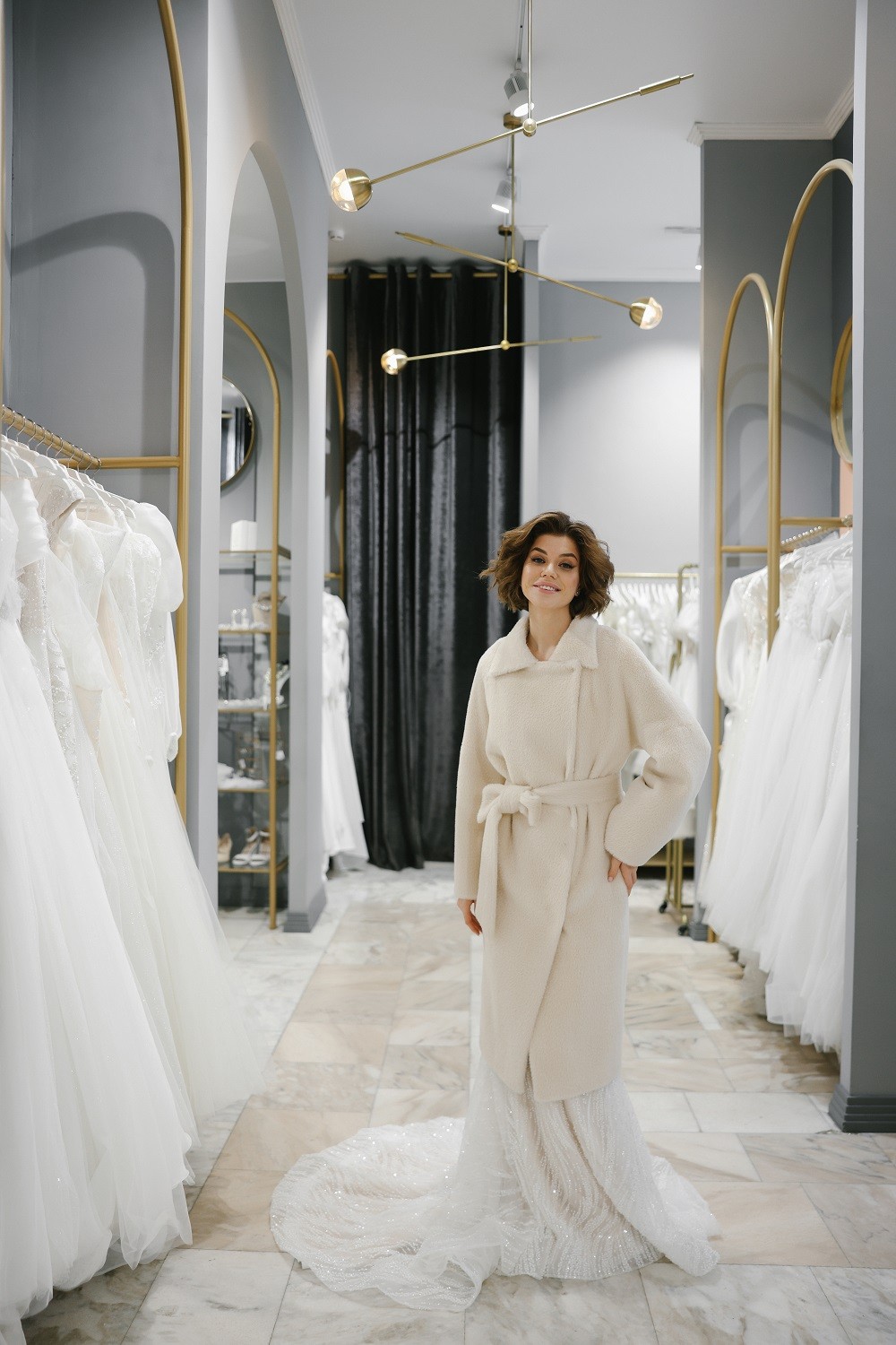 Свадебные пальто ch711