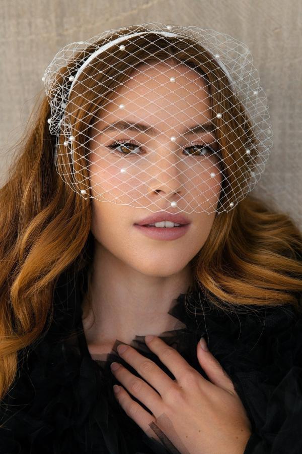 Украшения headband-with-a-veil