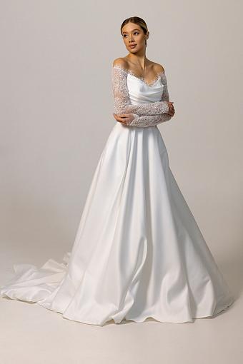 Свадебные платья с корсетом #5249
