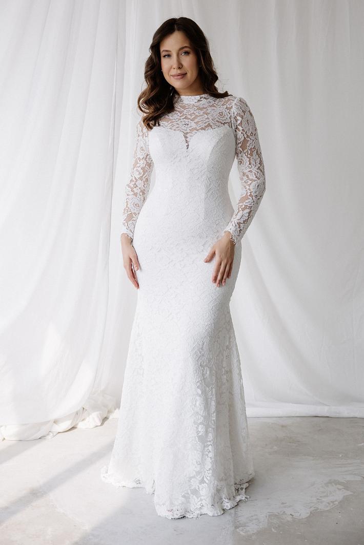 Свадебное платье рыбка #9725