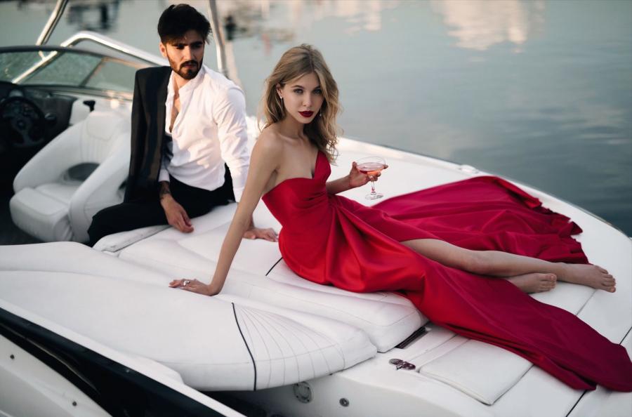 Вечернее платье #1018