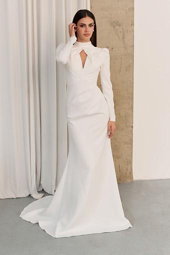 Свадебные платья цвета «шампань» #7966