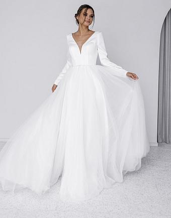 Недорогое свадебное платье #2525