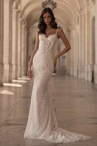 Блестящее свадебное платье #8724