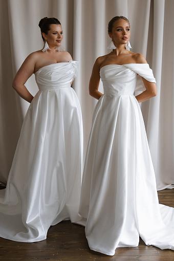 Свадебные платья молочного цвета #2070