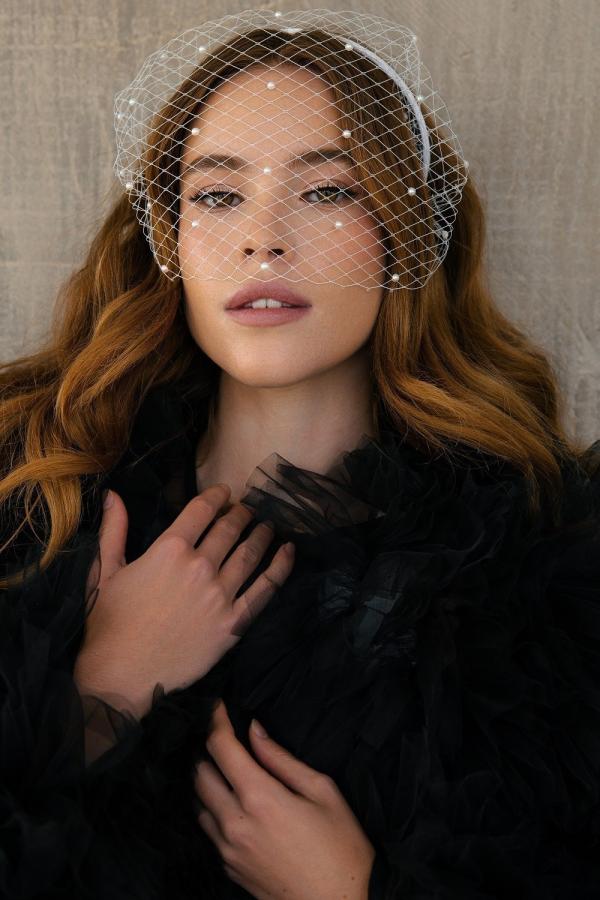 Украшения headband-with-a-veil