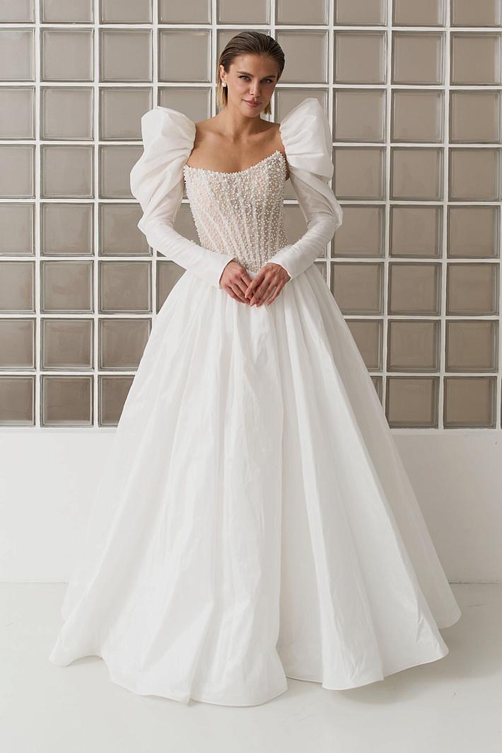 Дорогое элитное свадебное платье #2862