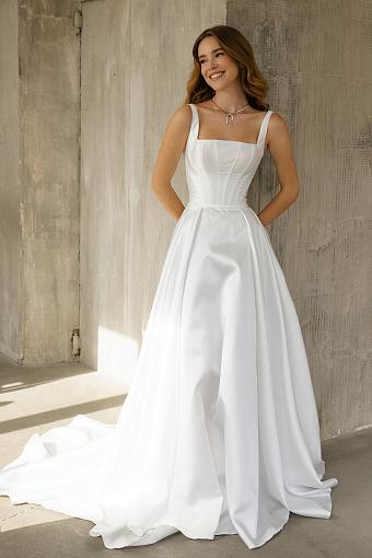 Свадебные платья с корсетом #3574