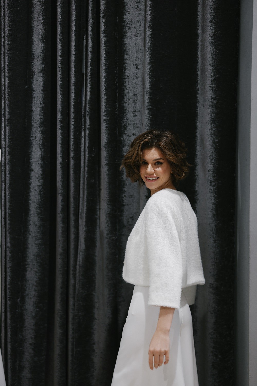 Свадебные пальто k066