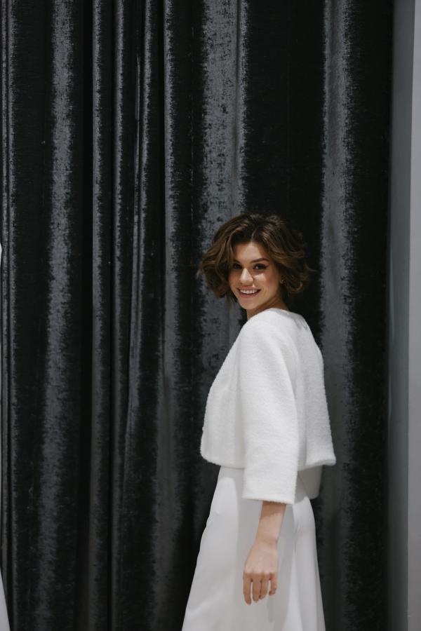 Свадебные пальто k066