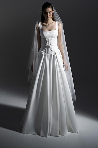 Свадебное платье в стиле минимализм #1112