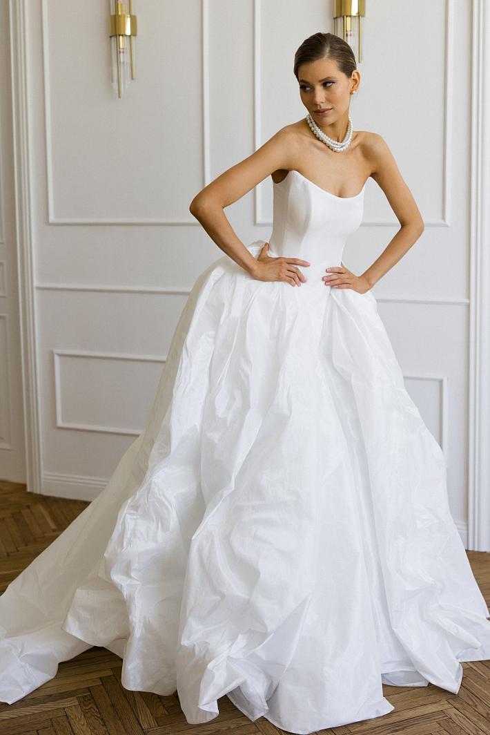 Дорогое элитное свадебное платье #5217