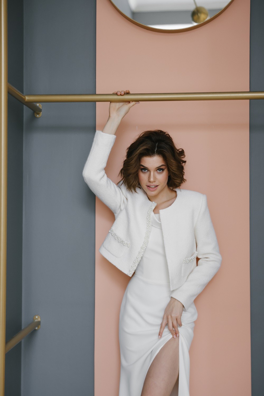 Свадебные пальто anl106